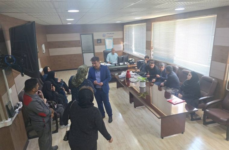 نظارت میدانی چراغ سحر بر روند خدمت رسانی در شعبه پرتردد گچساران