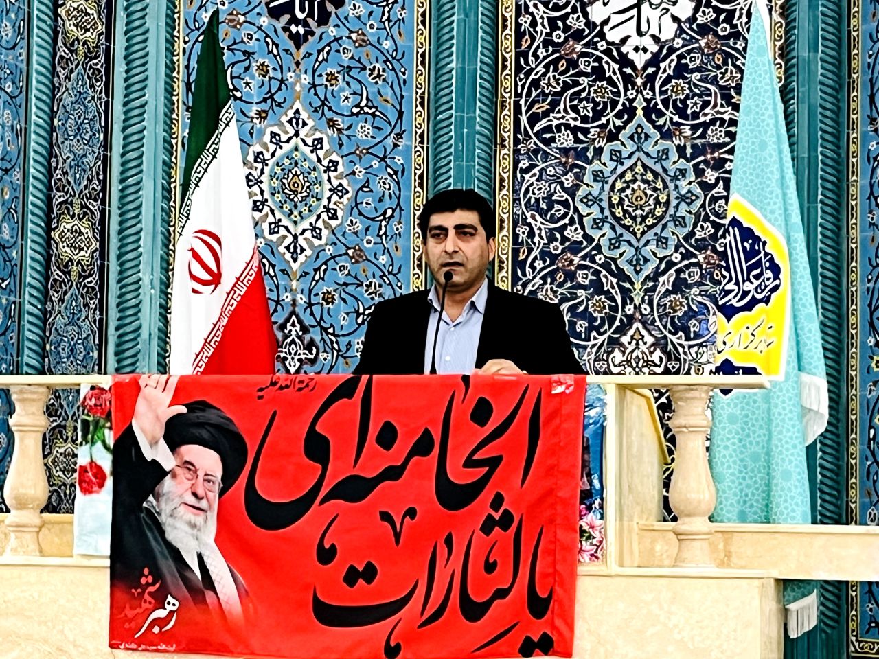 فرماندار لنده در نماز جمعه؛ لنده در مسیر تحول؛ روایتِ «دولت وفاق ملی» از پروژه‌هایی که خاکِ محرومیت را می‌تکانند
