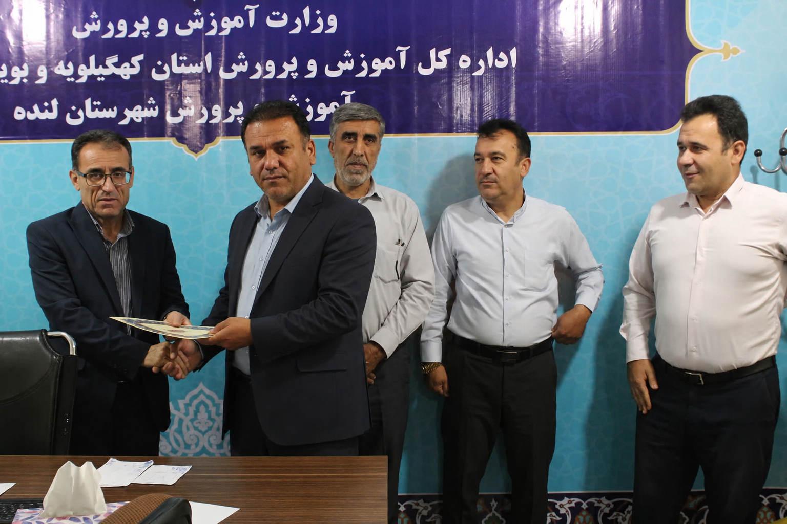 سرپرست معاونت پرورشی و تربیت بدنی آموزش‌وپرورش لنده منصوب شد