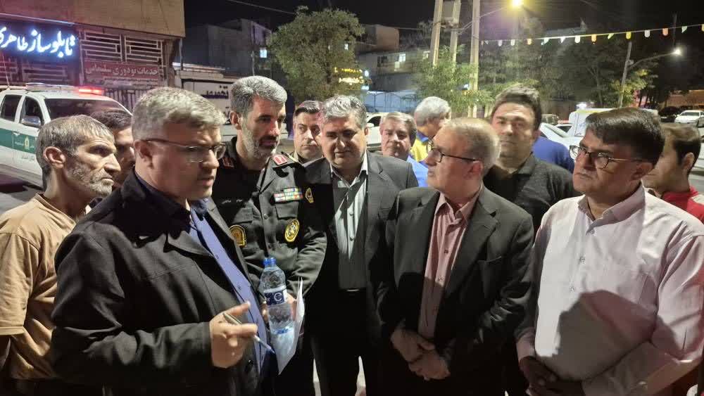 خسارت های آتش سوزی مصلی یاسوج محدود است  و پیگیری می شود
