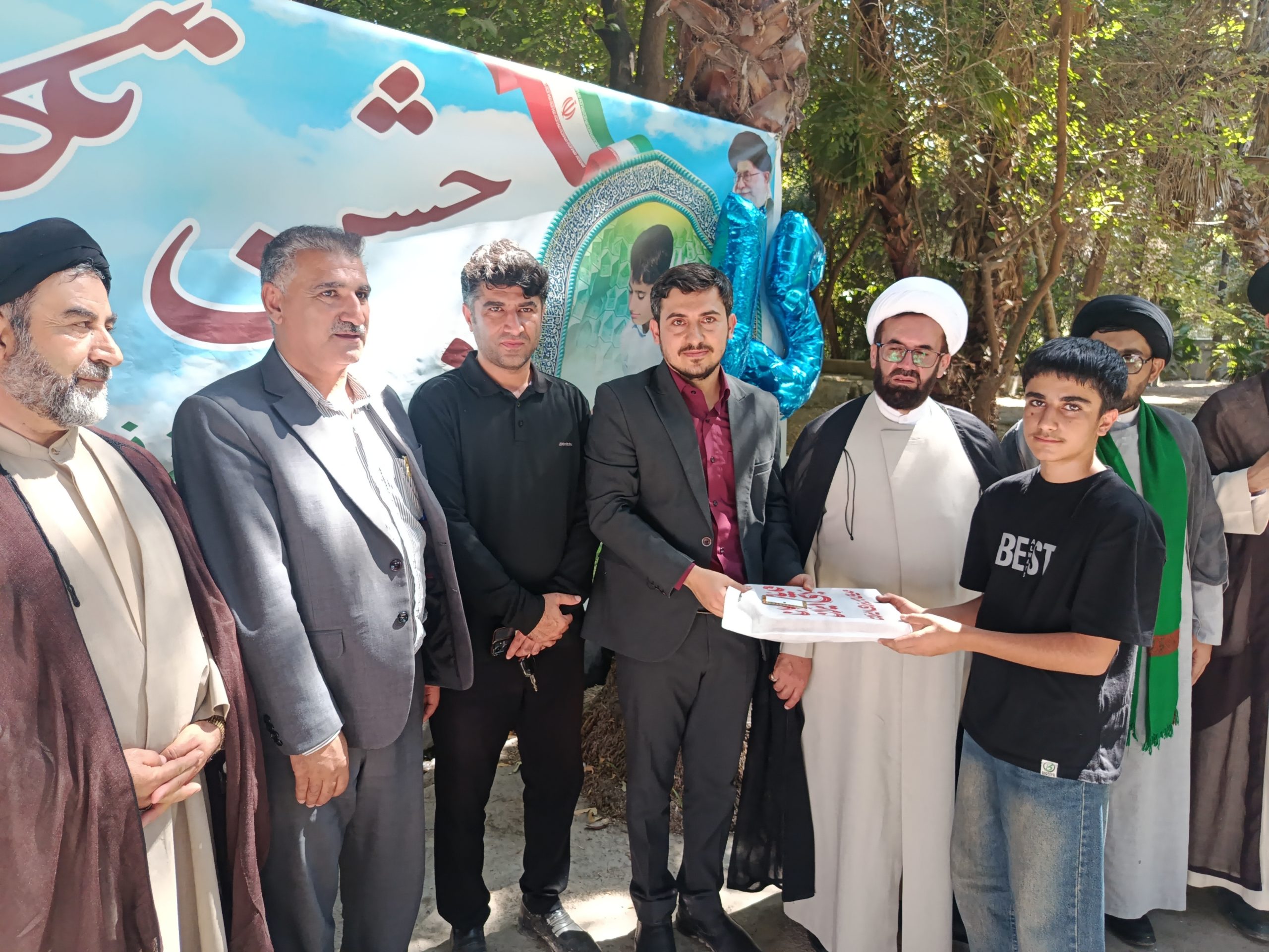 شکوفه‌های ایمان در باغ عمران چرام؛جشن تکلیف فرزندان کارکنان جهاد کشاورزی استان کهگیلویه وبویراحمد در فضایی صمیمی و معنوی